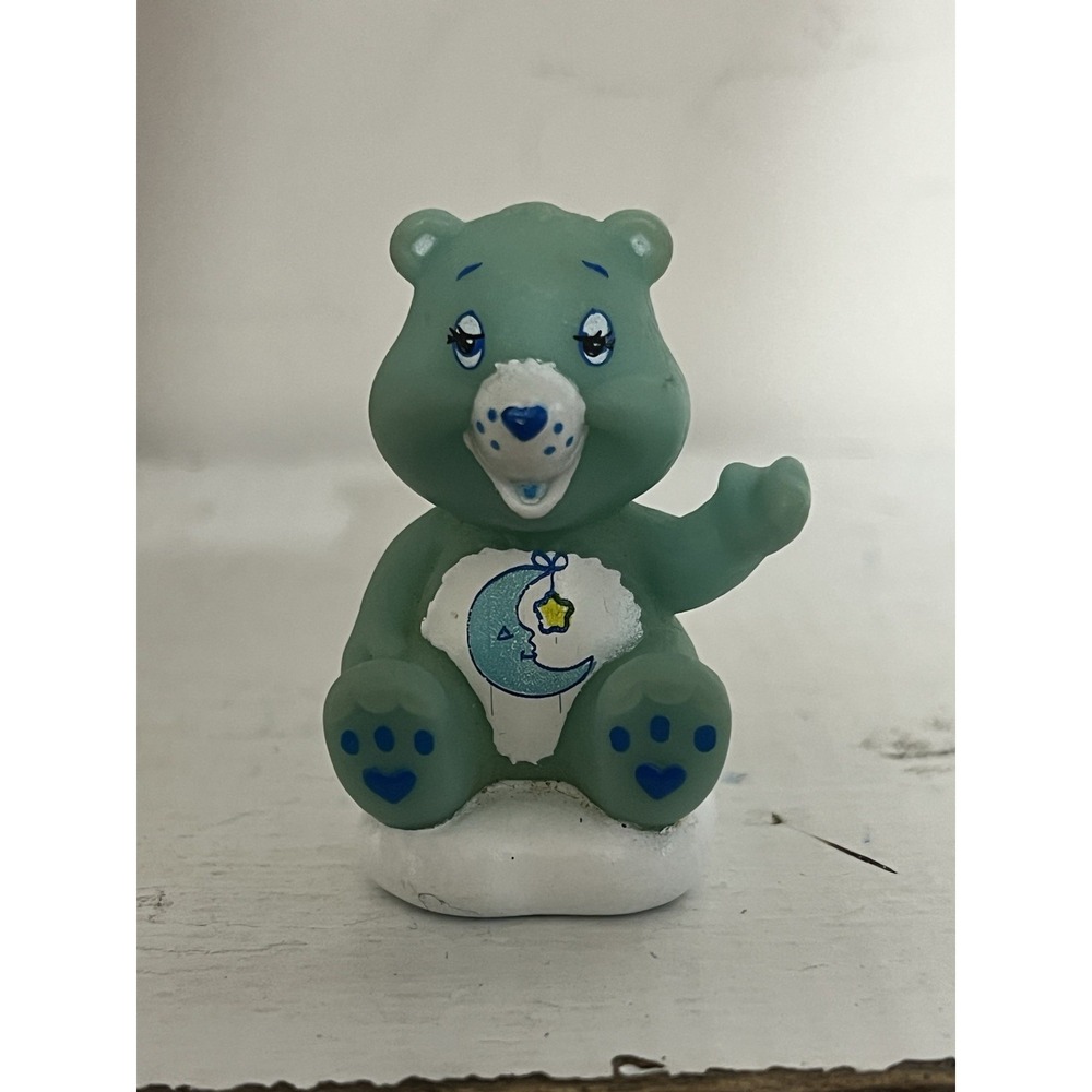TCFC Care Bears Plastic Figure Bedtime Bear‎ Blue 1.75" N